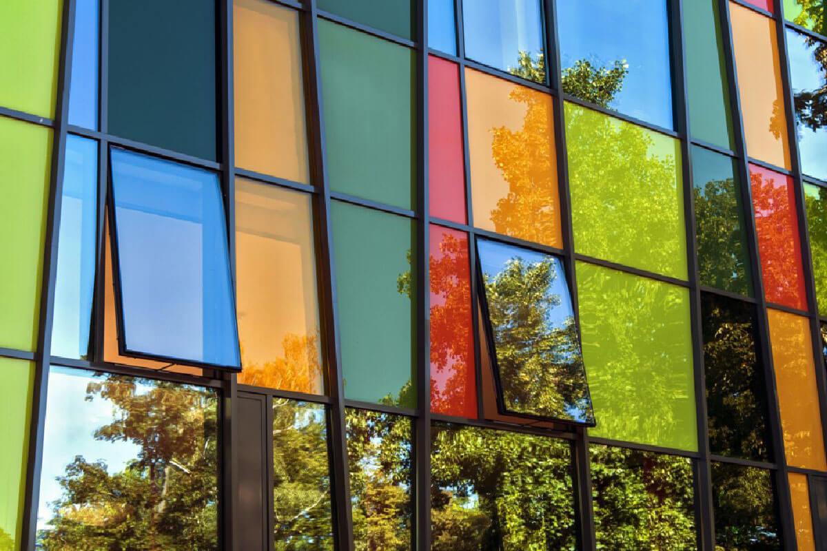 Coloured Aluminium Windows Peterborough